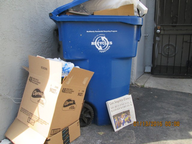 Debris Pic Two at 1522 Hi Point St Trash